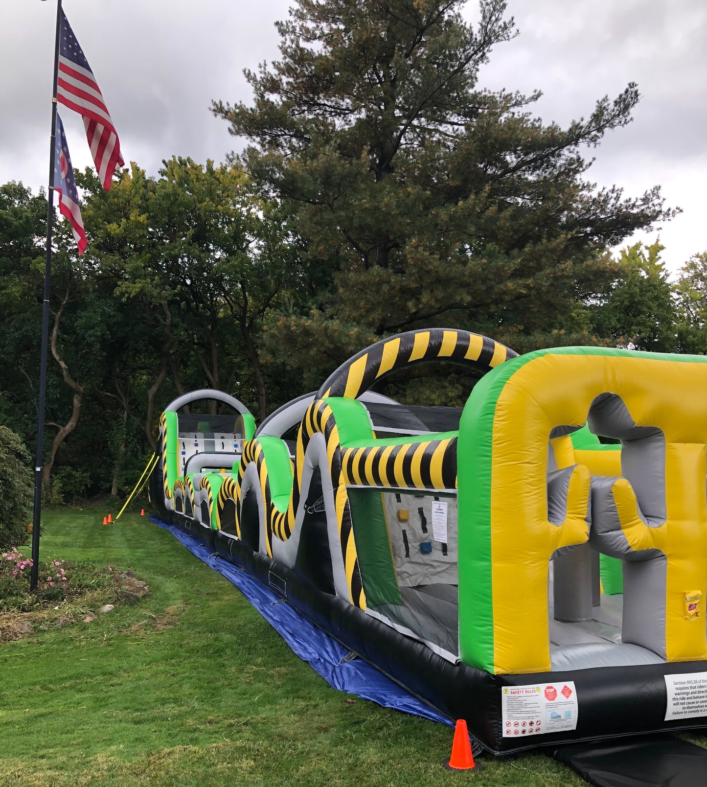 Radio Active Run Obstacle Course