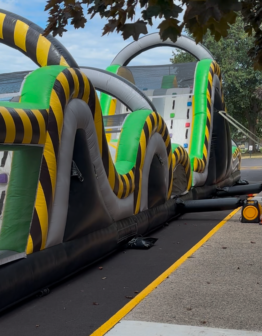 Radio Active Run Obstacle Course