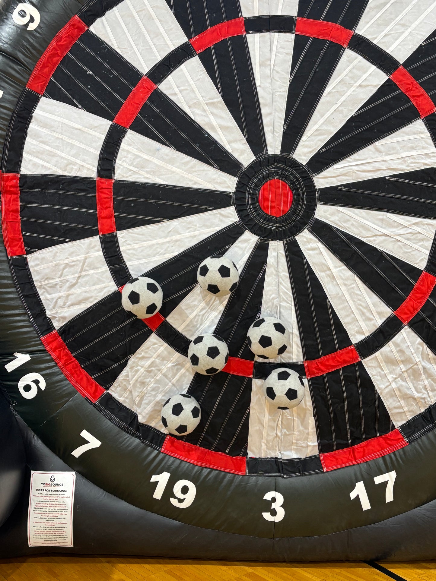 13ft Soccer Darts